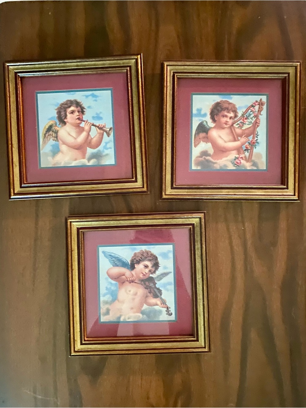 90’s Framed Cherubs